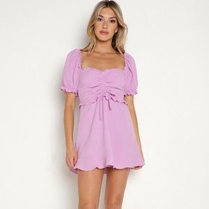 NWT Show Me Your Mumu Sophie Mini Dress ~ Bright Lilac Purple ~ Brand New